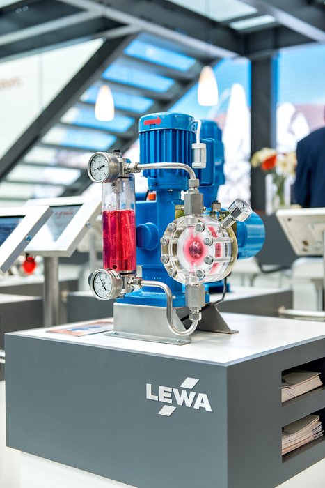 Lewa présente une pompe doseuse à membrane de conception hygiénique pour des process alimentaires complexes dans des applications à basse pression